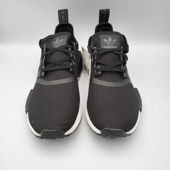 NEW Youth 5.5 | Women's 6.5/7 Adidas NMD R1 (GS) Black / White FW0431 - Picture 3 of 11